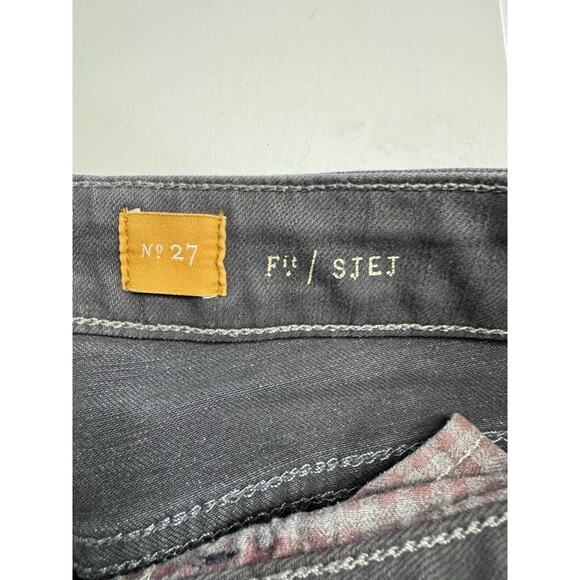 Pilcro and the Letterpress Gray SJEJ Stretch Skinny Jeans Size 27 Anthropologie - Picture 3 of 9